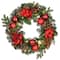 24&#x22; Vienna Waltz Decorated Wreath with LED Lights